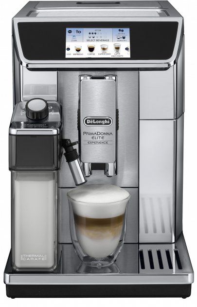 Кавомашина DELONGHI PrimaDonna Elite ECAM 650.85 MS + в подарунок кава в зернах 1 кг