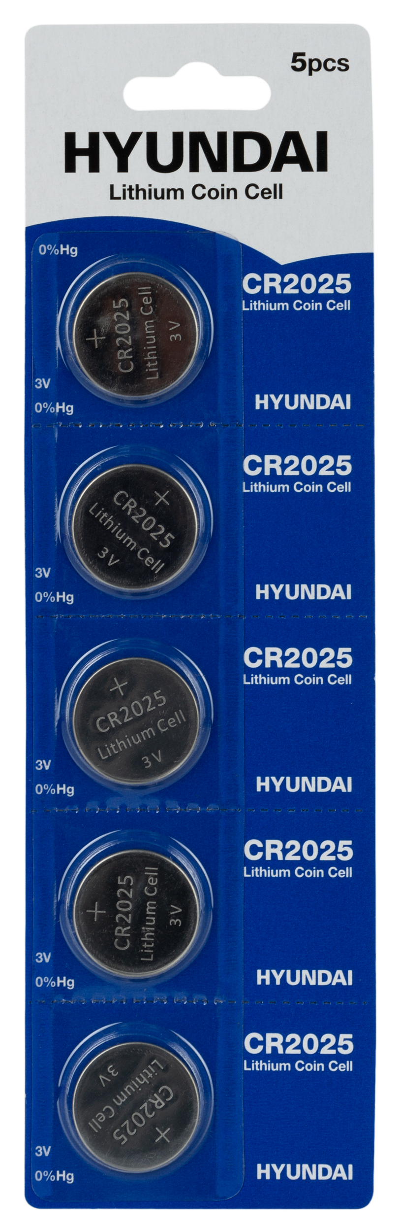 Батарейка Hyundai CR2025 Blister 5 