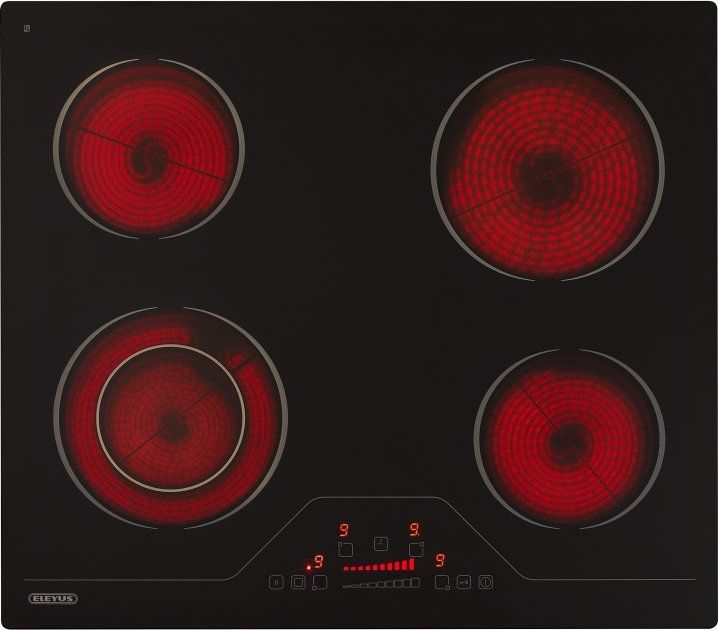 Варильна поверхня електрична ELEYUS FLORA 60 BL V