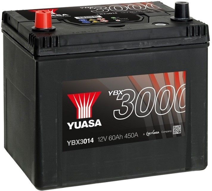 Автомобільний акумулятор Yuasa 12V 90Ah SMF Battery YBX3017 (0) (YBX3017)