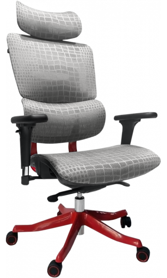 Крісло для геймерів GT RACER X-626 Gray/Red
