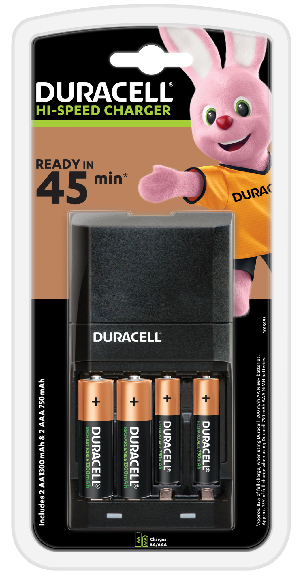 Зарядний пристрій Duracell CEF27+ 2AA1300 + 2AAА750