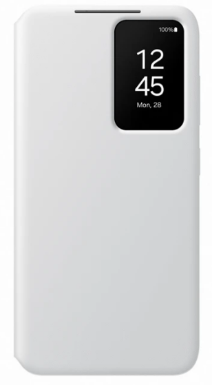 Чохол Samsung S24 Smart View Wallet Case White EF-ZS921CWEGWW
