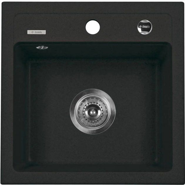 Кухонна мийка граніт DEANTE Zorba 440х440х184 мм (ZQZ_2103)