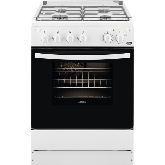 Плита газова Zanussi ZCG612K1WA