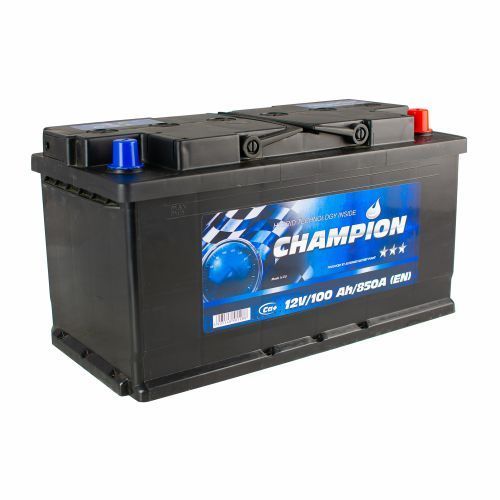 Акумуляторні батареї Black 100 Ah/12V Champion Euro (0)