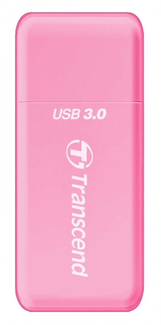 Кардрідер Transcend Cardreader USB 3.0/3.1 Gen 1 (TS-RDF5R) Pink