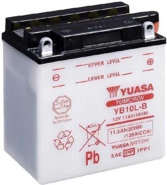 Мотоакумулятор Yuasa 12V 11.6Ah YuMicron Battery YB10L-B (сухозаряджений) (YB10L-B)