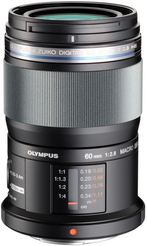 Об'єктив Olympus EМ-M6028 macro 60mm 1: 2.8 Black