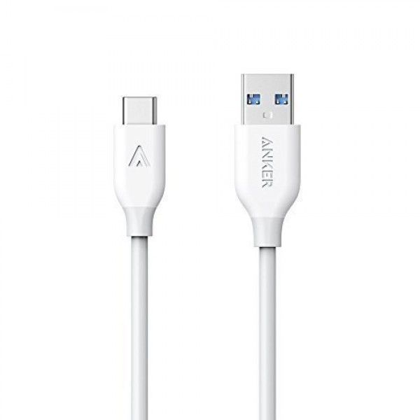 Кабель USB Type-С Anker Кабель Powerline USB-C to USB-A 3.0, 0.9м V3 (A8163H21)