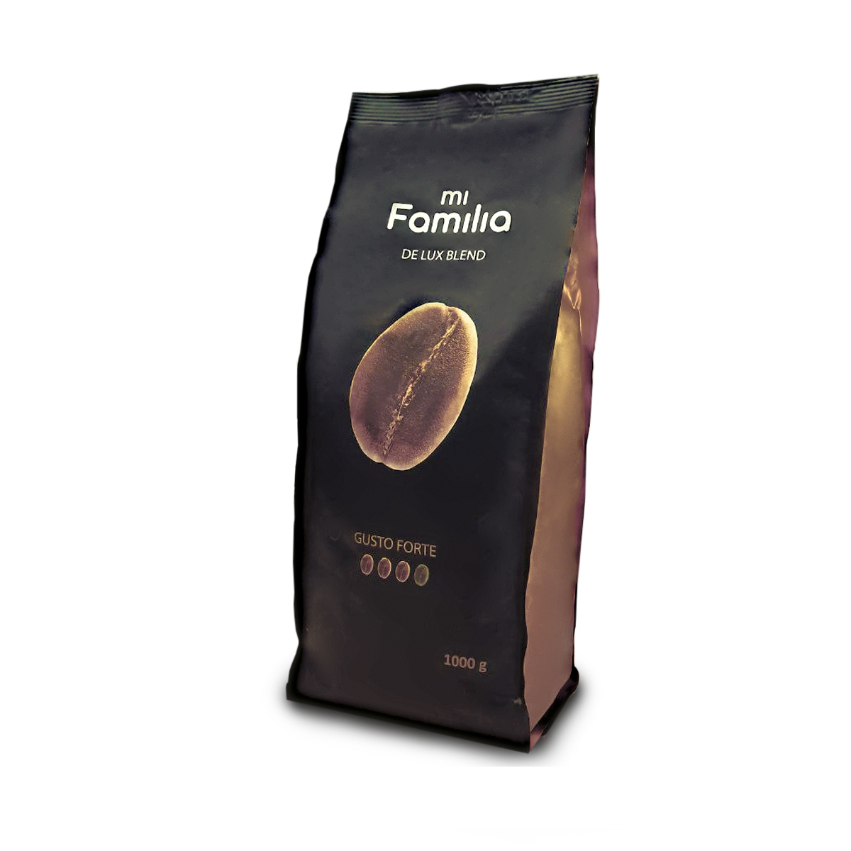 Кава у зернах Mi Familia De Lux Blend Gusto Forte 1 кг