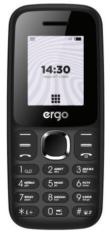 Мобільний телефон ERGO B184 Dual Sim Black