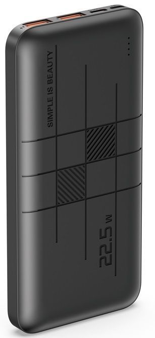 Портативний зарядний пристрій XO PR187 - 10000 mAh (Black)