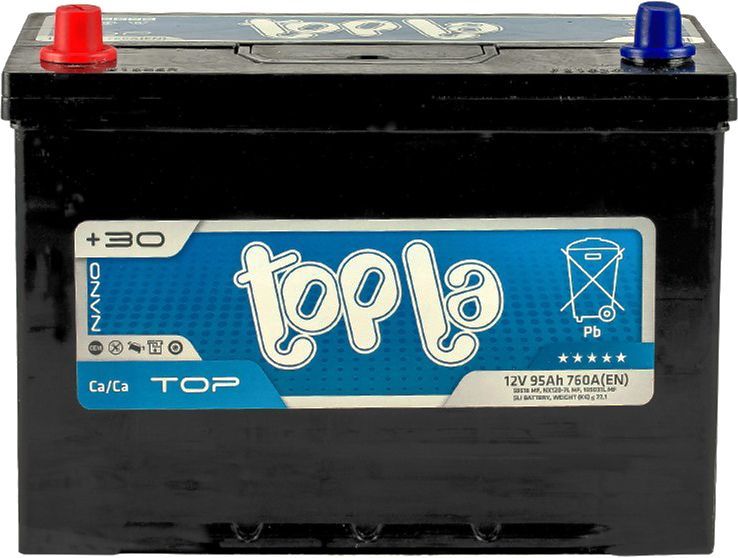 Автомобільний акумулятор Topla 95Ah/12V Top/Energy Japan (1) 59519 (118995)