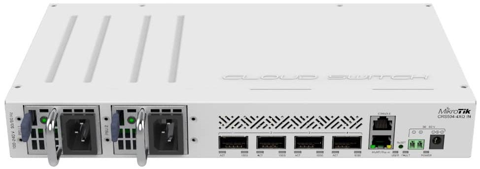 MikroTiK Комутатор Cloud Router Switch CRS504-4XQ-IN