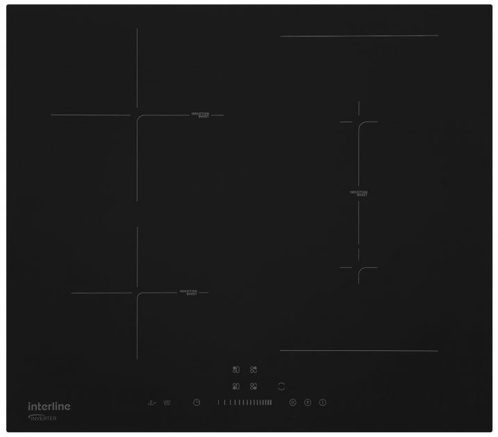 Варильна поверхня електрична Interline HIV 569 SIZ BA