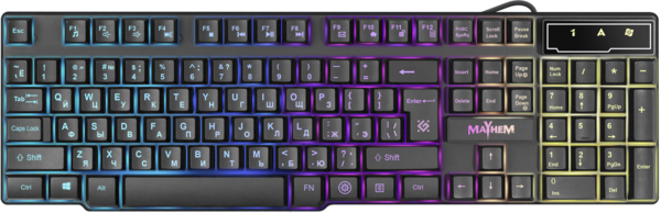 Клавіатура Defender Mayhem GK-360DL RGB (45362) 