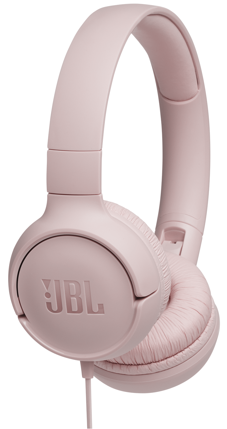 Навушники з мікрофоном JBL Tune 500 Pink (JBLT500PIK)