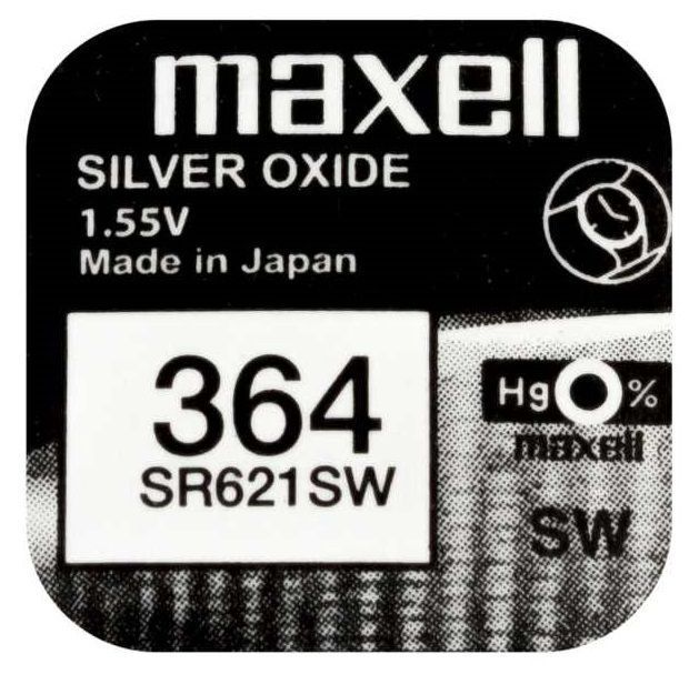 Батарейка Maxell SR621SW 1PC EU MF
