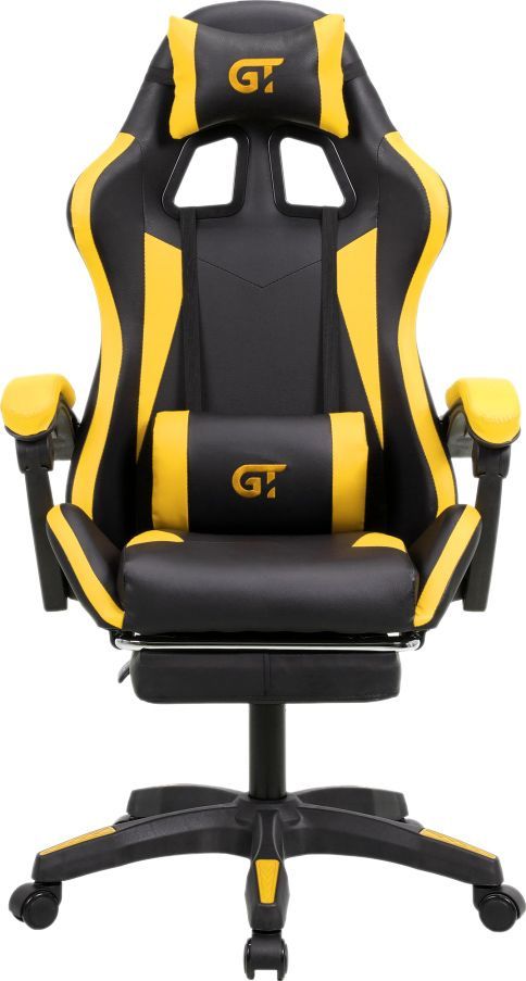 Крісло для геймерів GT Racer X-2323 Black/Yellow