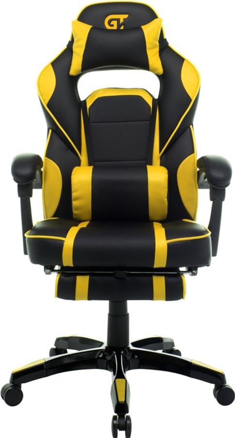 Крісло для геймерів GT RACER X-2749-1 Black/Yellow