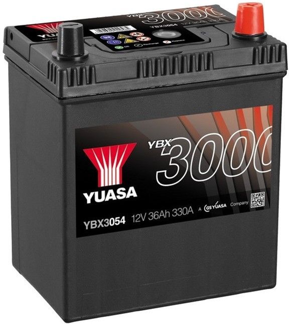 Автомобільний акумулятор Yuasa 12V 36Ah SMF Battery Japan YBX3054 (0) (YBX3054)