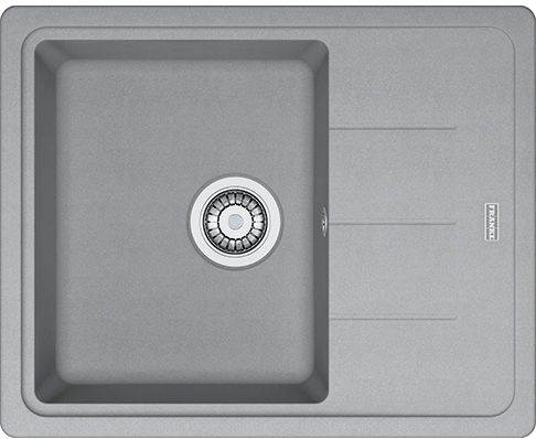 Кухонна мийка граніт FRANKE Basis BFG 611-62 (114.0565.090) сірий камінь