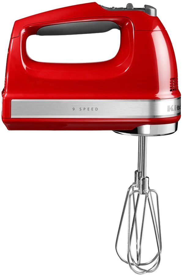 Міксер KitchenAid 5KHM9212EER ручний 9 швидкостей червоний