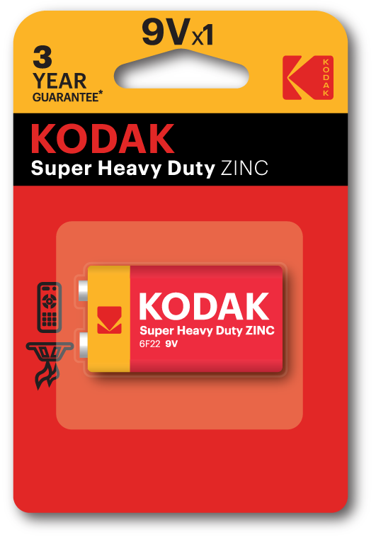 Батарейка Kodak LongLife 6F22