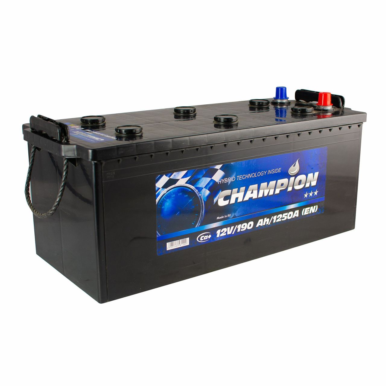Автомобільний акумулятор Champion Battery 6СТ-190 АзЕ Black (CHB190-3)