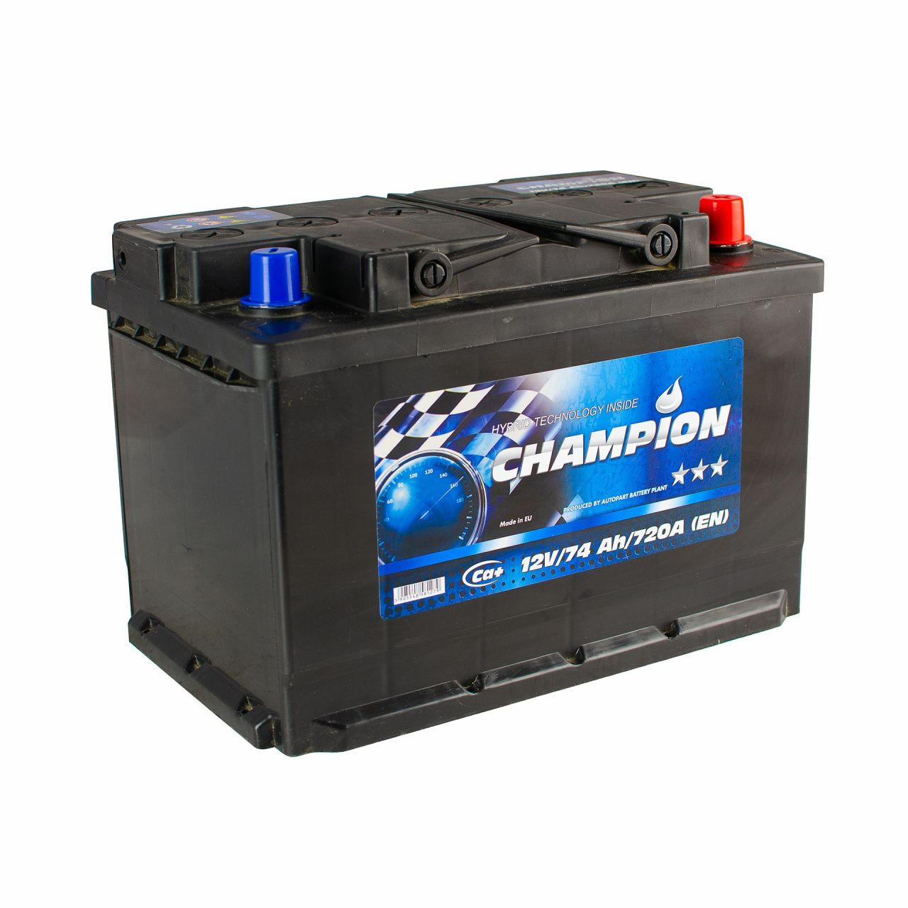 Автомобільний акумулятор Champion Battery 6СТ-74 АзЕ Black (CHB74-0)