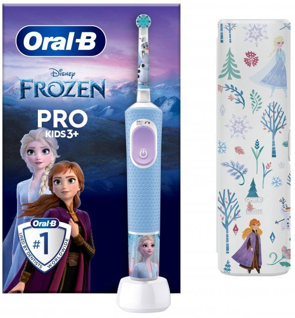 Електрична зубна щітка Oral-B D103.413.2KX Frozen тип 3708 (3+)