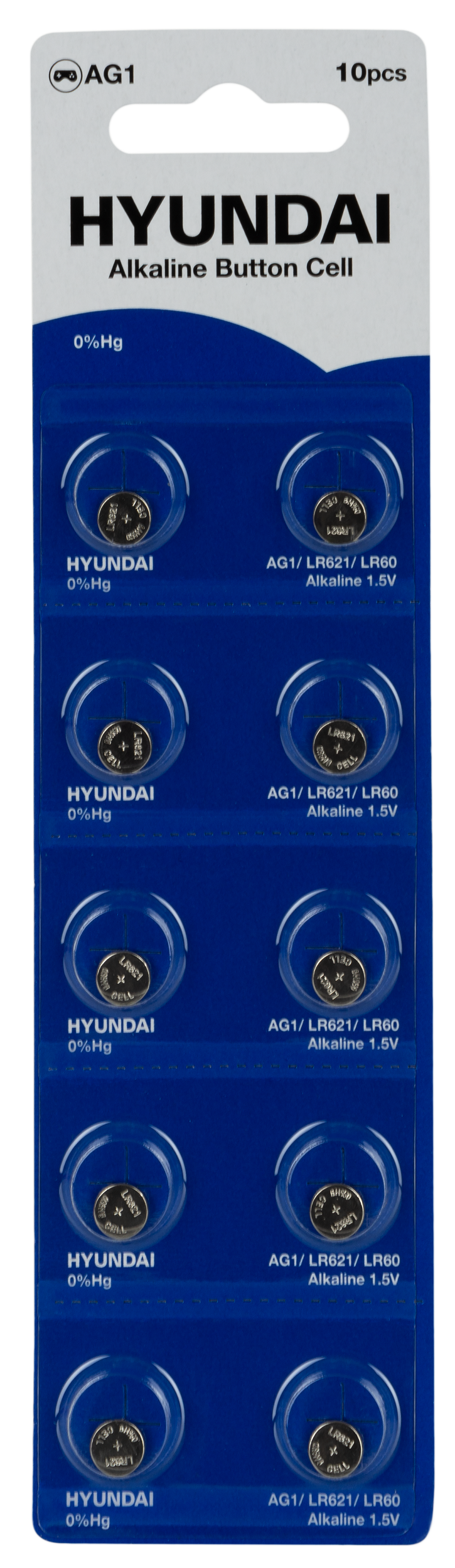 Батарейка Hyundai AG1 Blister 10 