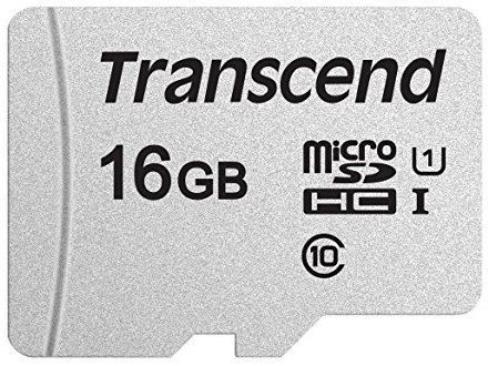 Карта пам'яті Transcend microSDHC 16GB UHS-I U1 (TS16GUSD300S)