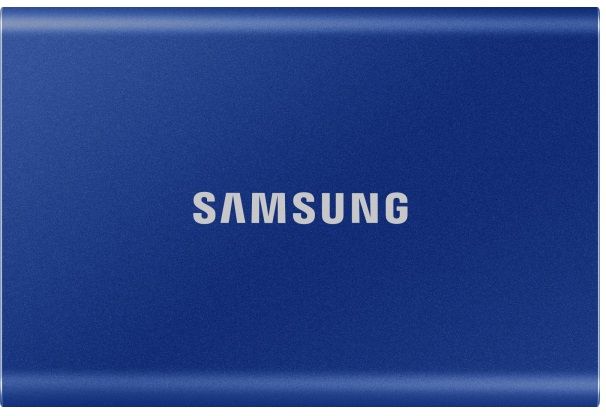 SSD накопичувач Samsung T7 2TB USB 3.2 GEN.2 Blue (MU-PC2T0H/WW)