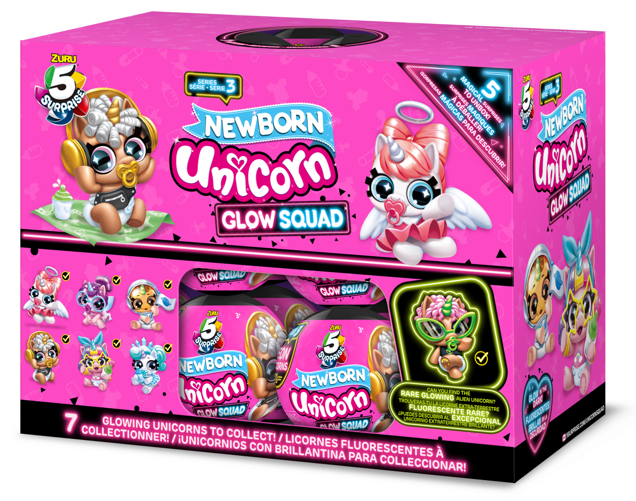 Ігровий набір Zuru Mini Brands Newborn Unicorn Фігурки-сюрприз у шарі 5 шт. в асортименті