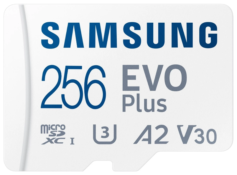Картка пам'ятi Samsung Evo Plus microSDXC 256GB (MB-MC256KA/EU) + SD адаптер