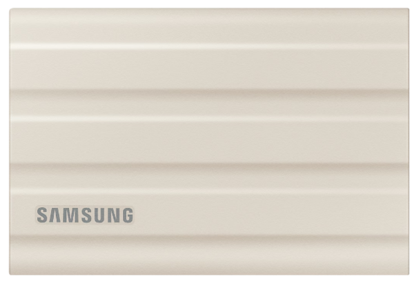 SSD накопичувач Samsung T7 Shield 2TB USB 3.2 Type-C Beige (MU-PE2T0K/EU)